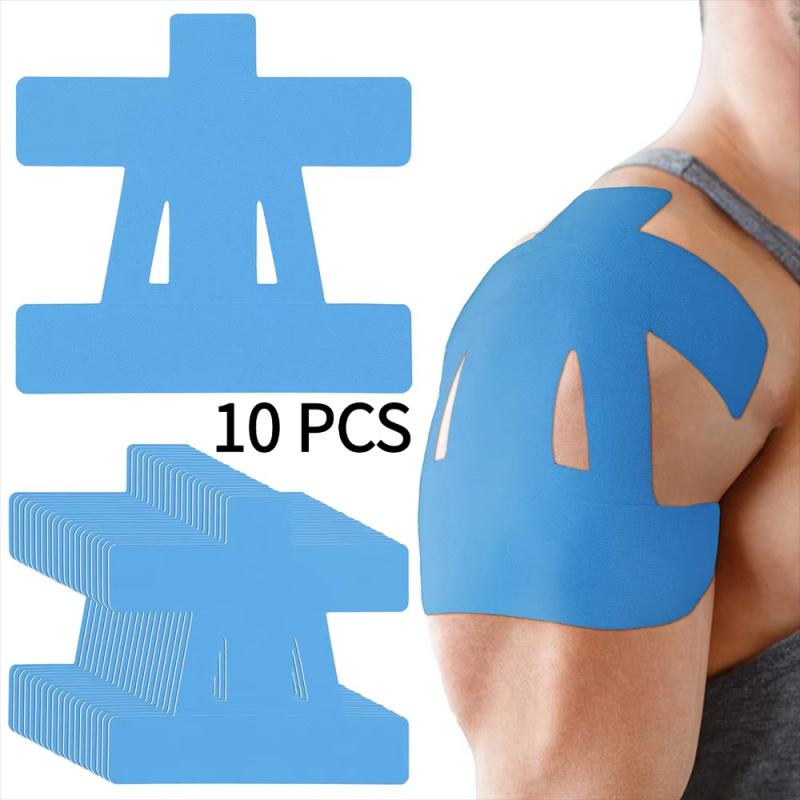 Sports Taping Precut - 10 unidades de fita de kinesiologia