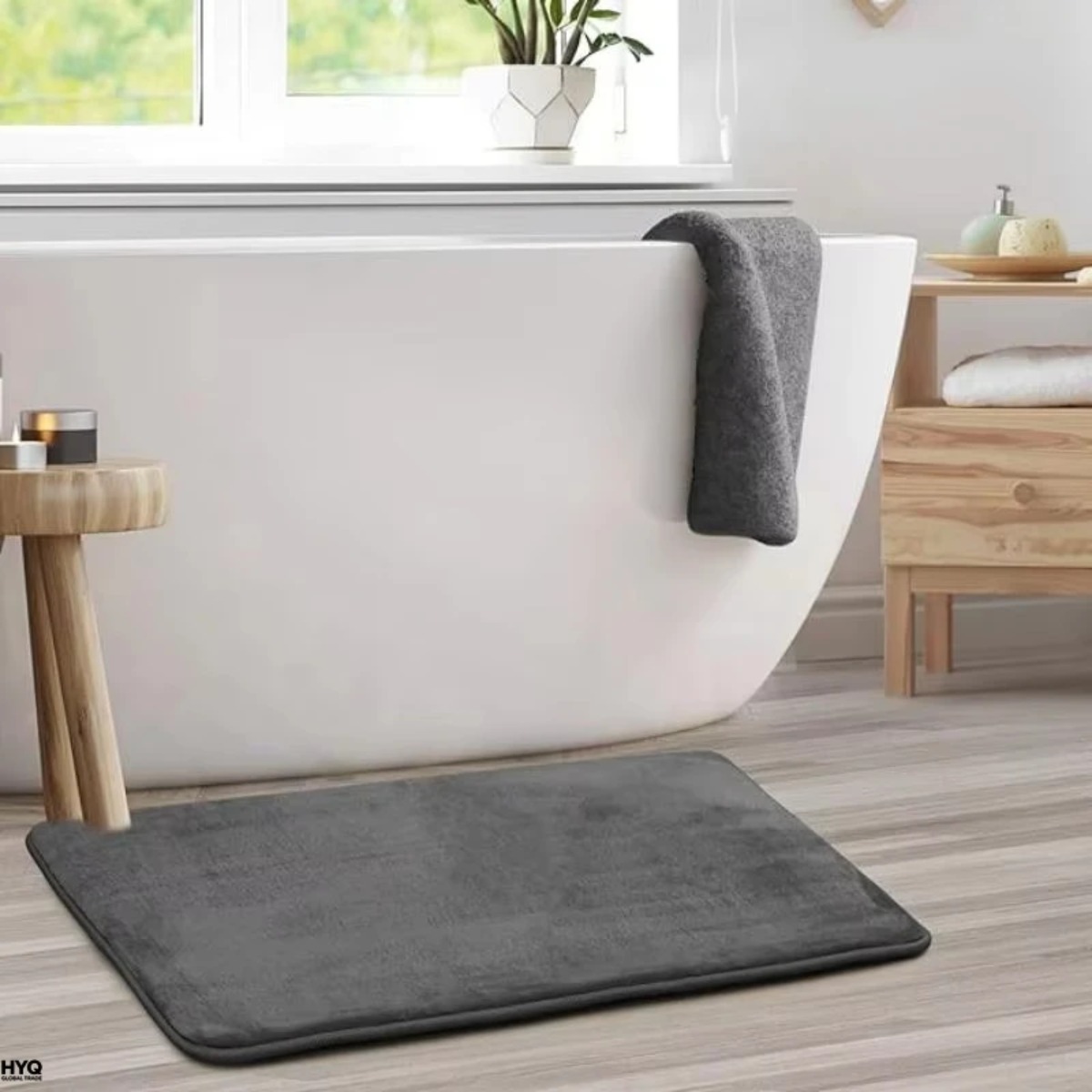 Tapete de Banho Antiderrapante - Bamboo Bath Mat avaliação e preço