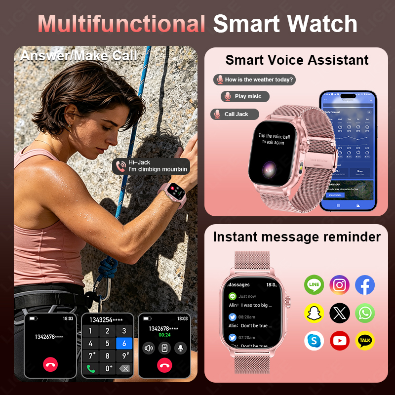 Novo Smartwatch 2026 com Bater - Health Wellness Bracelet avaliação e preço