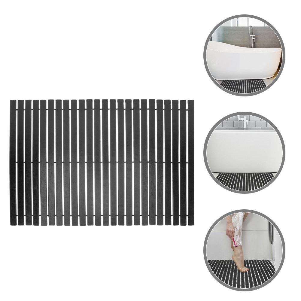 Tapete de banho antiderrapante - Bamboo Bath Mat avaliação e preço
