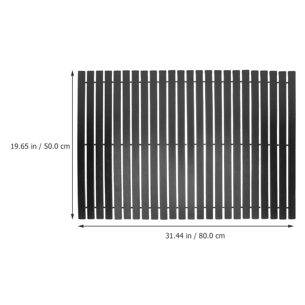 Tapete de banho antiderrapante - Bamboo Bath Mat avaliação e preço